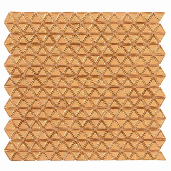 Apollo Tile Majeste 12.2in x 12.2in Glossy Shimmer Gold Glass Square Wall and Floor Tile 10.34 sqft/case, 10PK APLATR8802A - main