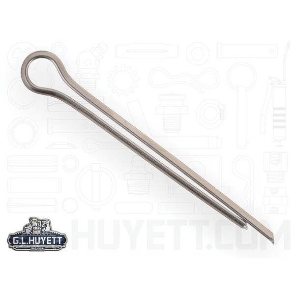 Huyett Cotter Pin, 300 Stainless Steel, 0.078 in Dia x 1.000 in Effective Length CPS-078-1000 - main