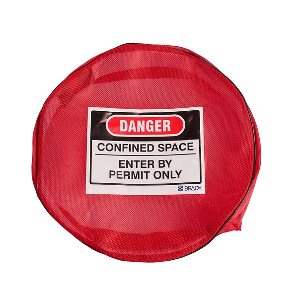 Brady Elastic Confined Space Cover, Polyester 177440 - main