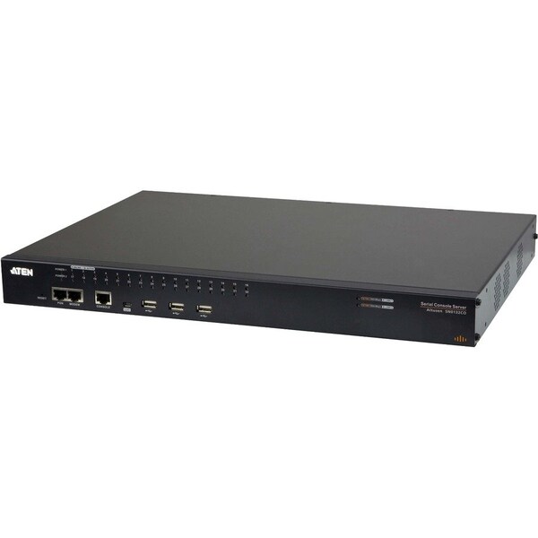 Aten 32-Port Serial Console Server with Dual Power/LAN SN0132CO - main