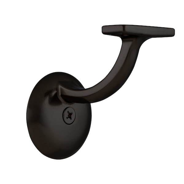 Geo 2-3/16" x 3-1/4" Jumbo Heavy Duty Handrail Bracket Matte Black Finish GBH-HBJ3-MB - main