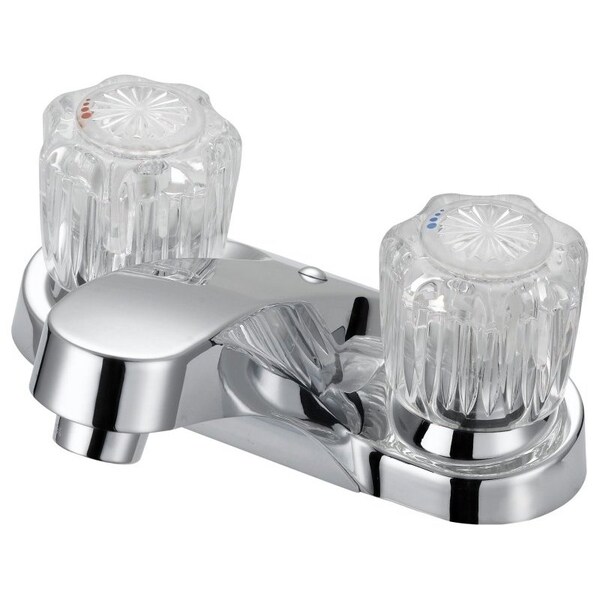 Boston Harbor Lavatory Faucet, 1.2 gpm, 2-Faucet Handle, 3-Faucet Hole, Metal/Plastic, Chrome Plated F5120067CP - main