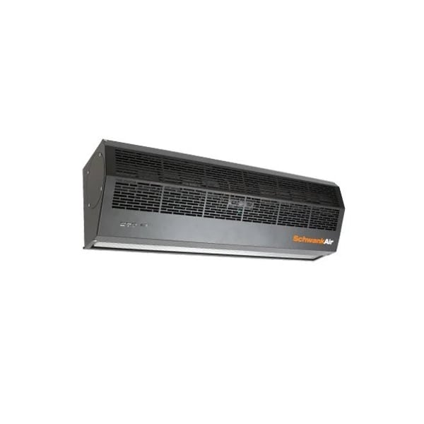 Schwank SchwankAir 1048 Surface Mount, Ambient AirCurtain 120v, Black, 1648 / 1295 CFM AC-1048-12-BK - main