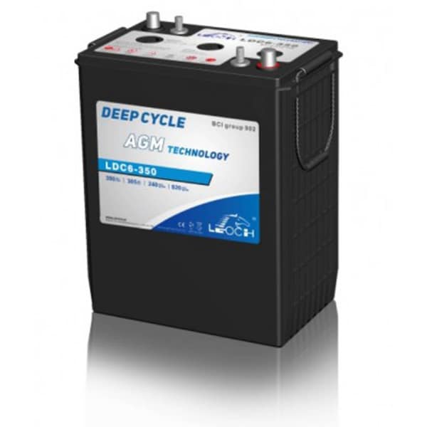 Ilc Replacement Deep Cycle Battery, 6V, 330Ah DISCOVER EV305A-A - main