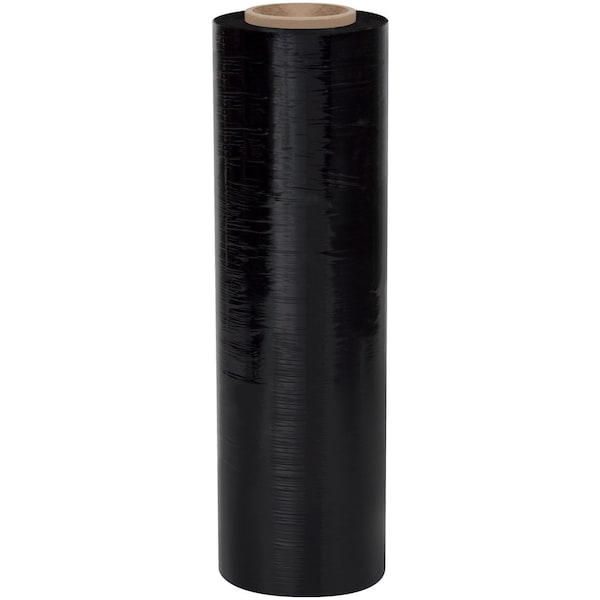Non-Branded 18in x 59 Gauge x 1500ft Opaque Black Hand Stretch Film, 4PK SF1859B - main