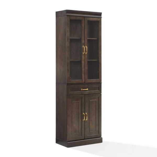 Crosley Stanton Glass Door Kitchen Storage Pantry Cabinet KF33032CO - main