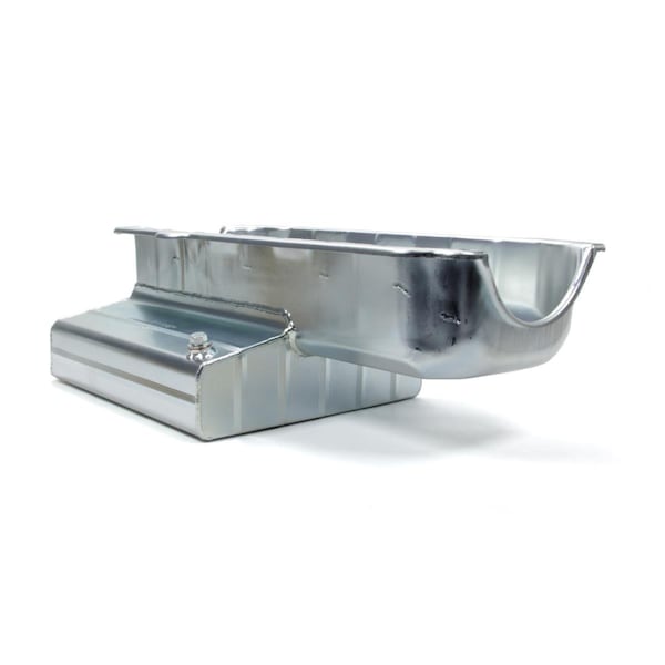 Champ Pans CP101LT 9 qt. Pro Series C-T Oil Pan without Kickouts for 1957-1985 Small Block Chevy CHACP101LT - main