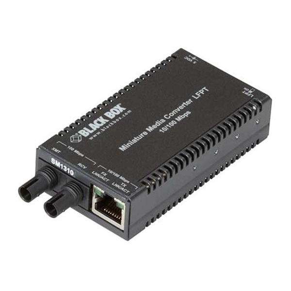 Black Box Black Box Media Converter, Ethernet to Singlemode Fiber, 10/100 Mbps LHC036A-R4 - main