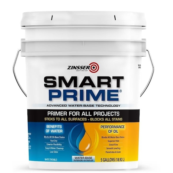Zinsser Primer, White, 5 gal 249728 - main