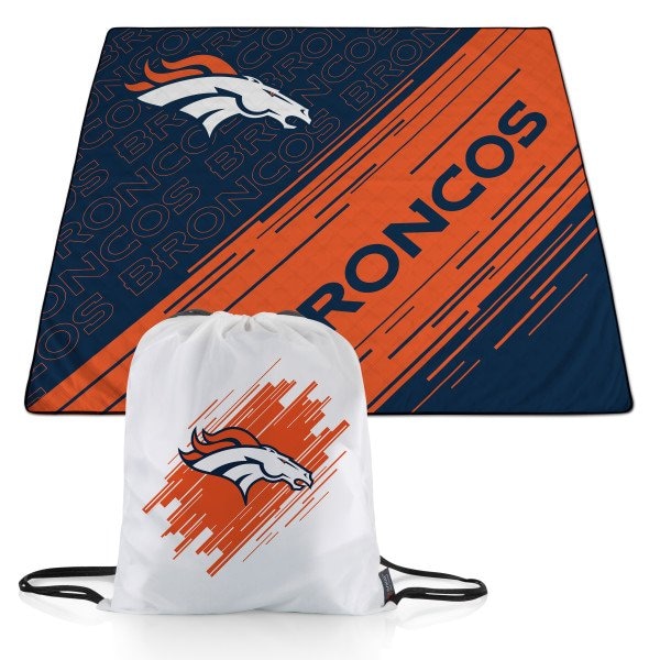 Picnic Time Family Of Brands NFL Denver Broncos - Impresa Picnic Blanket 819-01-999-106-2 - main