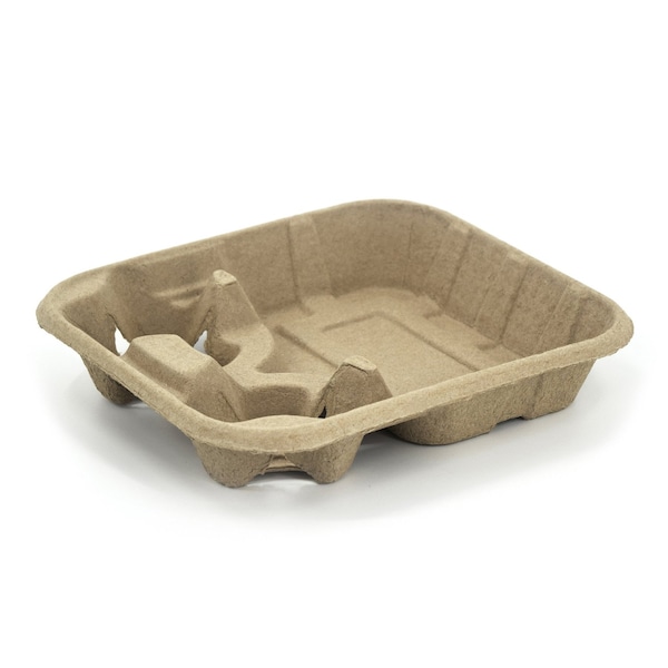 Rdi 2 Cup Drink Holder with Tray 250 cs, 250PK CP-HLDR-2TRY - main