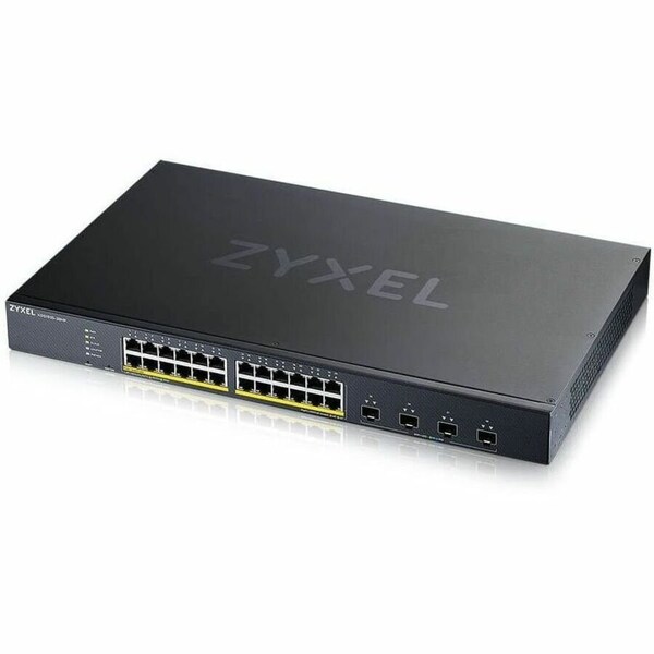 Zyxel - HYBRID NEBULAFLEX 24 PORT GBE L3 WEB MANAGED 802.3AT POE+ SWITCH XGS1935-28HP - main