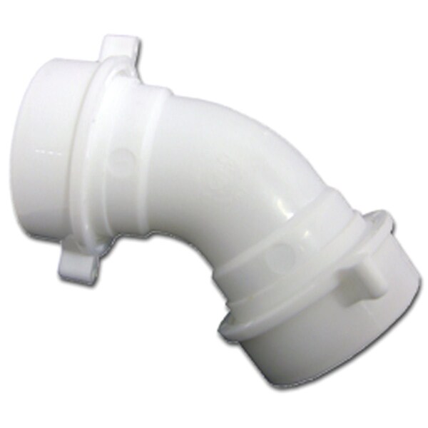 Westlake Pipe & Fittings 1-1/2'' Wht Plastic Elbow 3/1/4267 - main
