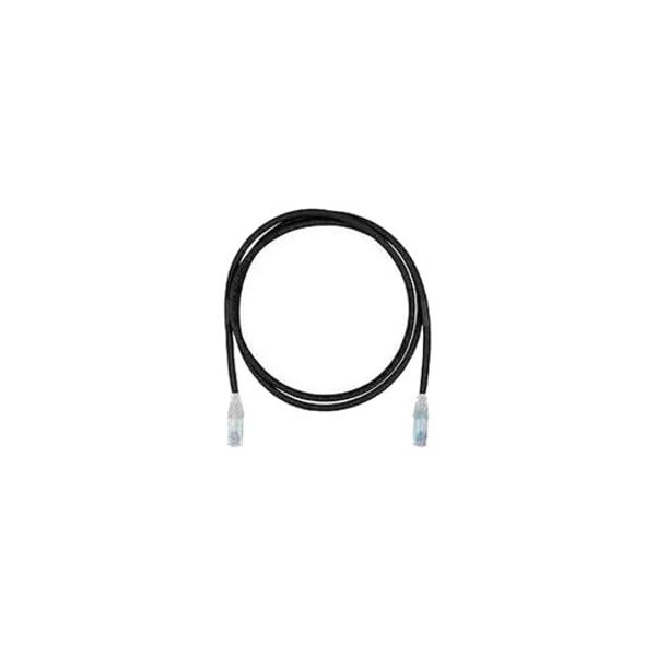 Belden CBL ASSY MOD 24-4PR SOLID, CAT6+ IP5 BONDED T568A/B CMR, 7FT BLACK C601100007 - main