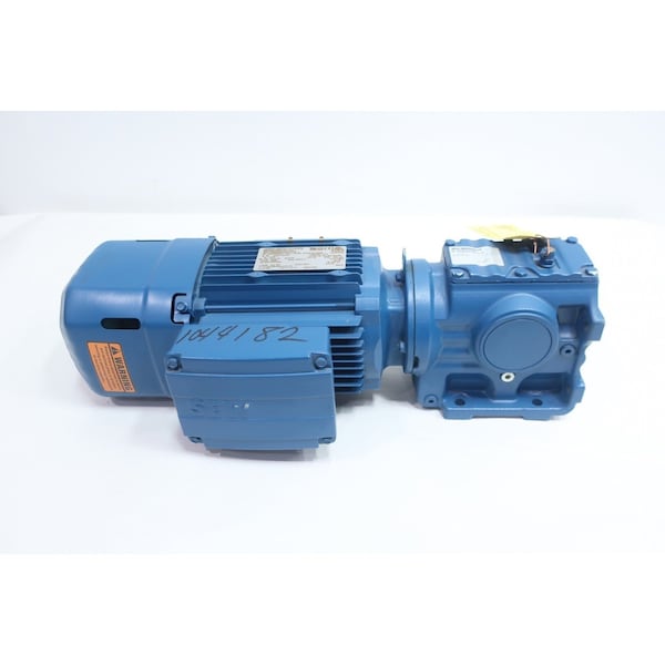 Sew Eurodrive GEARMOTOR 122RPM 3PH 460V-AC 1HP 1IN S47DRE80M4BE05HR - main