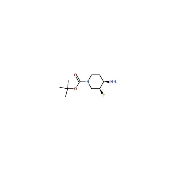 Ak Scientific (3S, 4R)-tert-Butyl 4-amino-3-fluoropiperidine-1-carboxylate (5g), CAS 907544-20-1 Y4647-5g - main