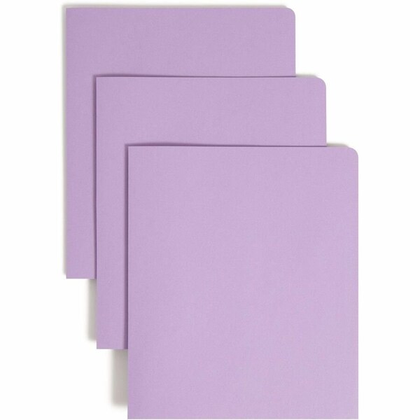 Smead Two-Pocket Folder, Textured Paper, Lavender, 25PK 87865 - main