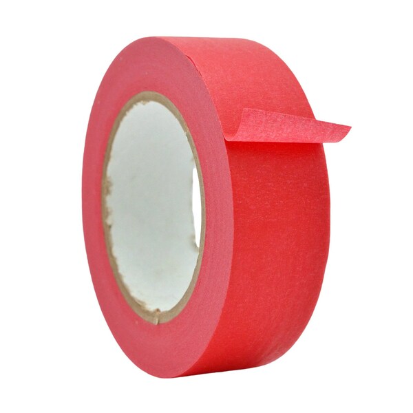 Wod Tape MTC5 Multipurpose Masking Tape 1.5 in. x 60 yds. Red, 32PK WOD MTC5-01500-32-60-RED - main