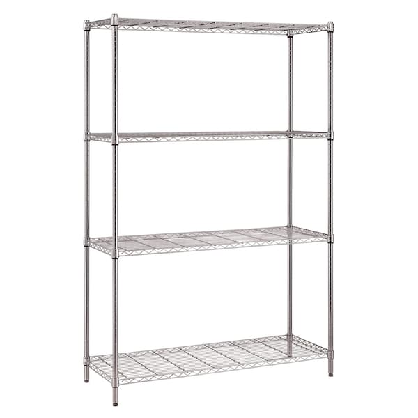 Non-Branded 18in x 36in x 72in Light Duty Wire Shelf Kit WSKIT183672 - main