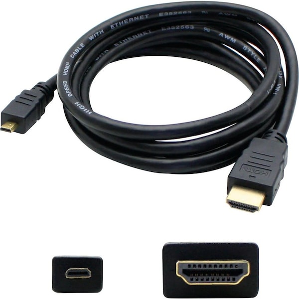 Add-On 3FT ADPT CBL MINI HDMI 1.4 HS M/M W/ ETH MNHDMI2HDMIHS3 - main