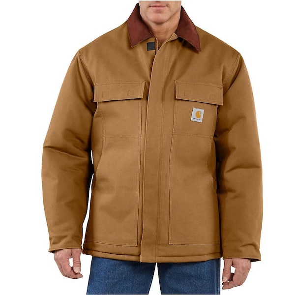 Carhartt Men's Coat, Cotton, Brown, L 106674-BRNLREG - main