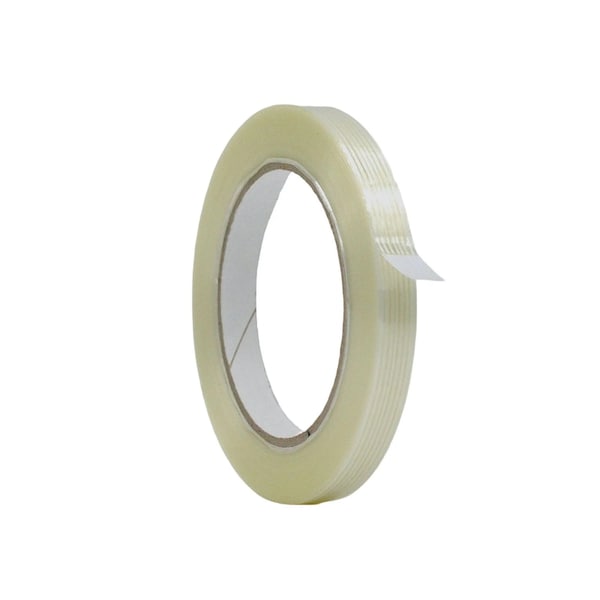 Wod Tape UFST39 Uni Directional Filament Strapping Tape 1/2 in. x 60 yds, 72PK WOD UFST39-00500-72-60-CLE - main