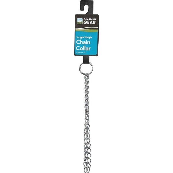 Boss Pet Guardian Gear 14'' Metal Dog Choke Chain 12714 - main