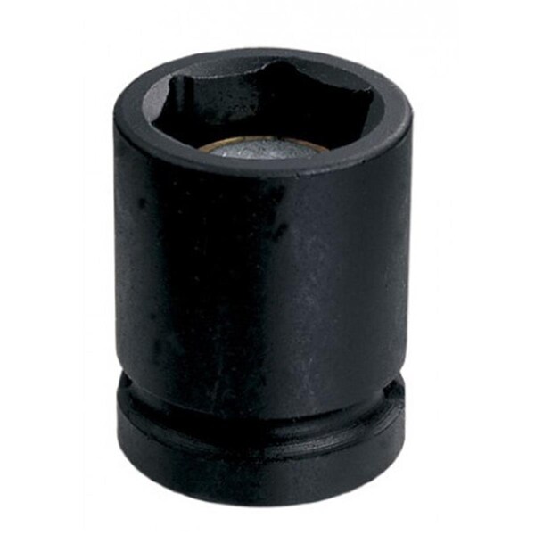 Pinpoint Grey Pneumatic 0.38 in. Drive x 16 mm Magnetic Standard Socket PI763829 - main