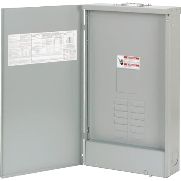 Eaton BR 200A 8-Space 16-Pole Outdoor Plug On Neutral Main Lug Load Center BRP08E200RF - main