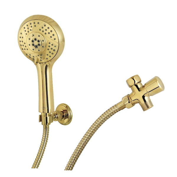 Kingston Brass Multi-Function Hand Shower Kit, Polished Brass KX1542SD - main