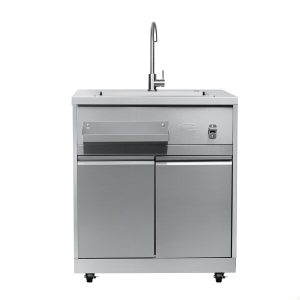 Koolmore 32 in. Sink with Cabinet in Stainless-Steel for Outdoor Kitchen KM-OKS-SWC KM-OKS-SWC - main