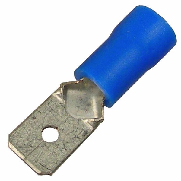 Pico Wiring Accessories Pico Vinyl-Insulated Quick Connect, Male 0.250in, 16-14 AWG Blue, 19PK 1856KT - main