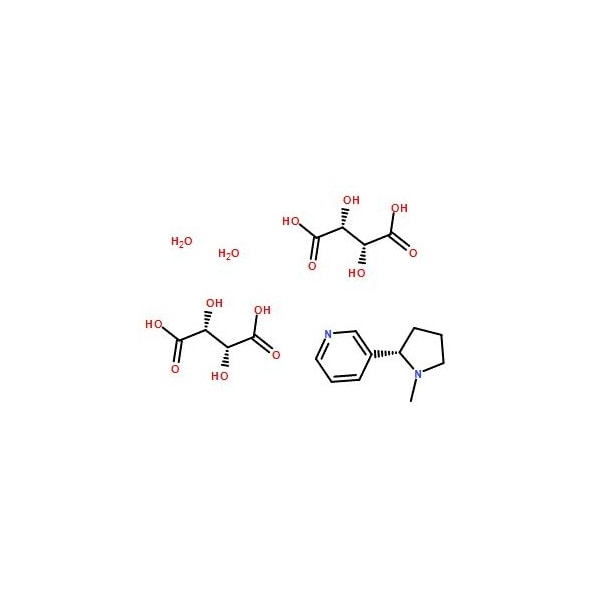 Ak Scientific Nicotine Bi-L-(+)-tartrate Dihydrate (1g), CAS 6019-06-3 5709AF-1g - main
