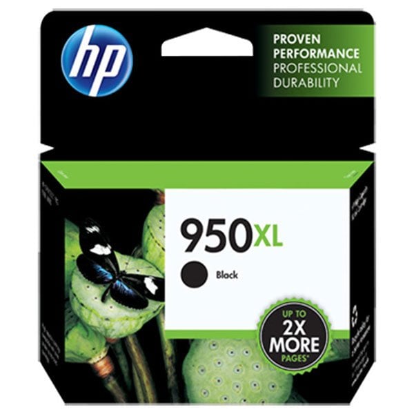 Hp 950XL High Yield Black Original Ink Cartridge, 2,300 Yield CN045AN - main