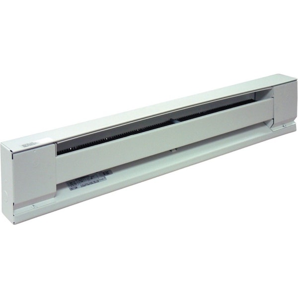 Tpi 2900S Series Baseboard Heater, 4236 A, 208240 V, 34132550 Btuhr BTU, Ivory H2910-048S - main