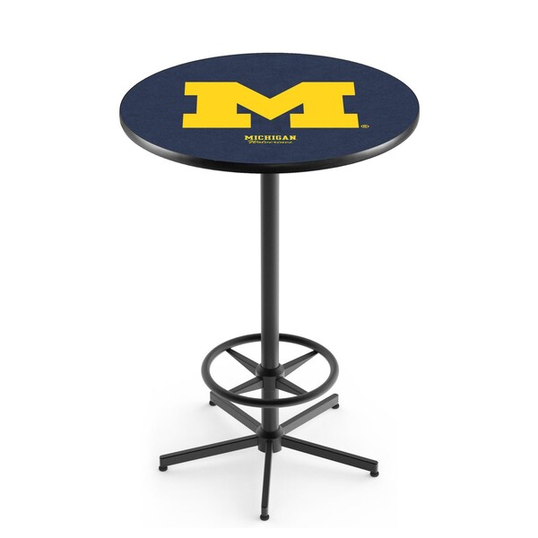 Holland Bar Stool Co 42" Black Michigan Pub Table L216B4236MichUn - main