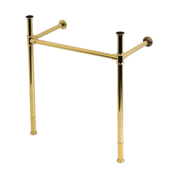 Kingston Brass Stainless Steel Console Sink Legs, Polished Brass VPB36282 - main