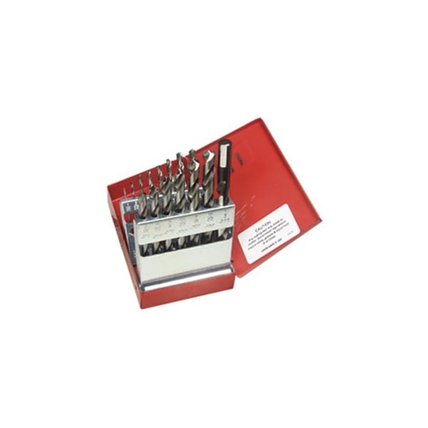 Norseman Drill & Tool Norseman 15 Piece CT15 190CN CNTech Cryogenic Nitrided Set, 135 Degreess Split Point, Jobber Length 47472 - main