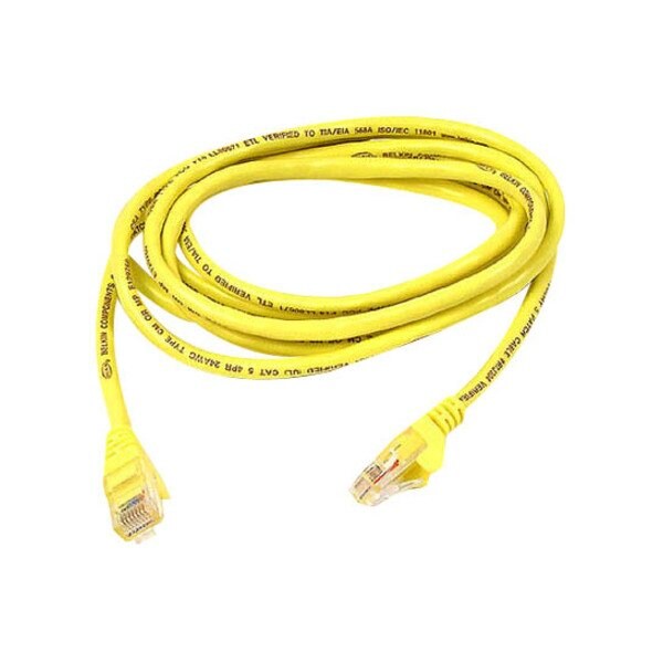 Belkin Patch Cable - Rj-45 - Male - Rj-45 - Male - Unshielded Twisted Pair A3L980-10-YLW-M - main