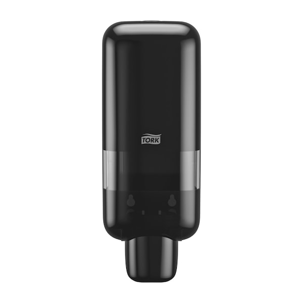 Tork Soap and Sanitizer Dispenser, Black, Wall 581508 - main