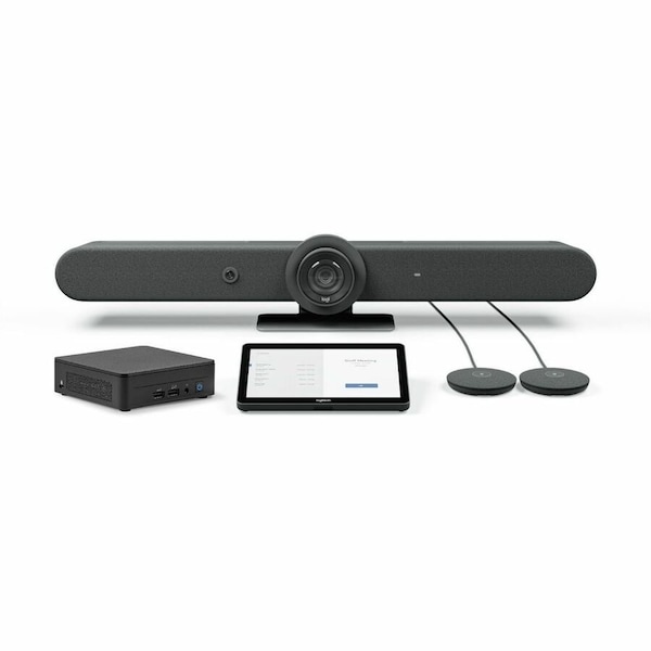 Logitech RALLY BAR NO-RADIO + TAP + 2 MIC PODS + ASUS NUC FOR MICROSOFT TEAMS RO TAPRBGMSTTAA-NR - main