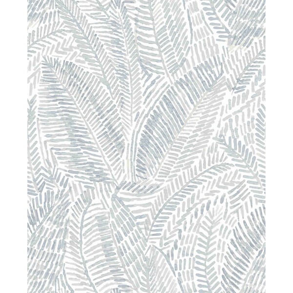A-Street Prints Fildia Light Blue Botanical Wallpaper 4121-26951 - main