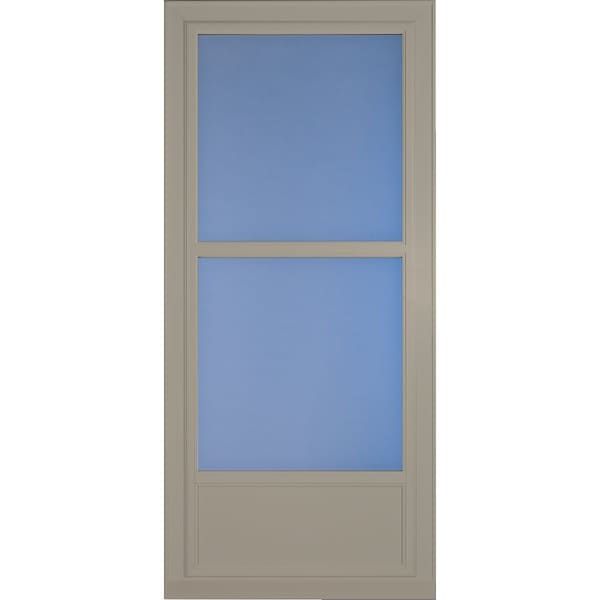 Larson Easy Vent 146 Series 36'' Wx81'' Hx1-7/8'' Thick Sandstone Mid View Aluminum Storm Door 14606092 - main