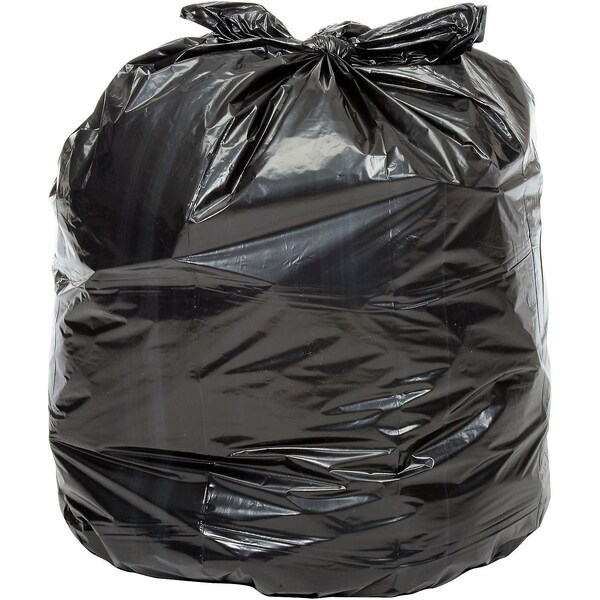 Global Industrial Super Duty Trash Bags, 40-45 Gal, 1.5 Mil, Black, 100PK 732346 - main
