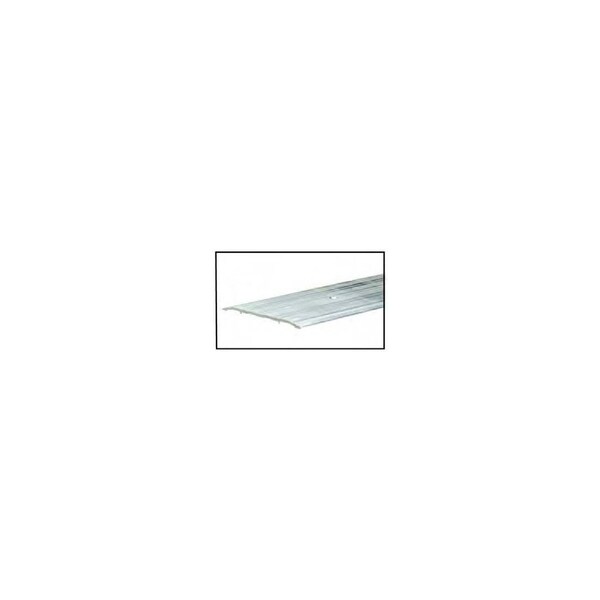 Thermwell Products Heavy Duty Fluted Top Commercial Threshold, 4in X 36in, Aluminum CS4/36 - main