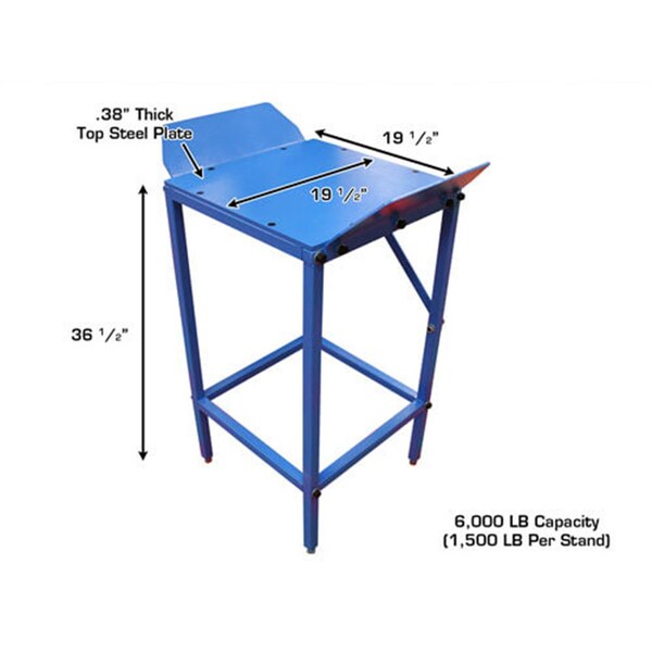 Atlas Automotive Equipment Atlas Alignment Stands, Set Of 4 ATTD-SLJ-A000 - main