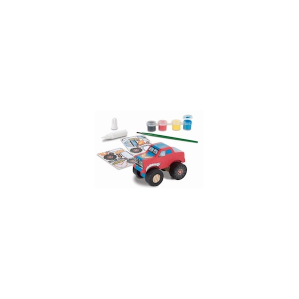 Melissa & Doug Dyno Decorate Your Own Monster Truck 9524 - main