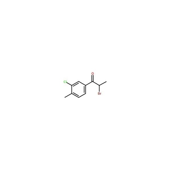 Ak Scientific 2-Bromo-1-(3-chloro-4-methylphenyl)propan-1-one (1g), CAS 175135-93-0 Y7870-1g - main