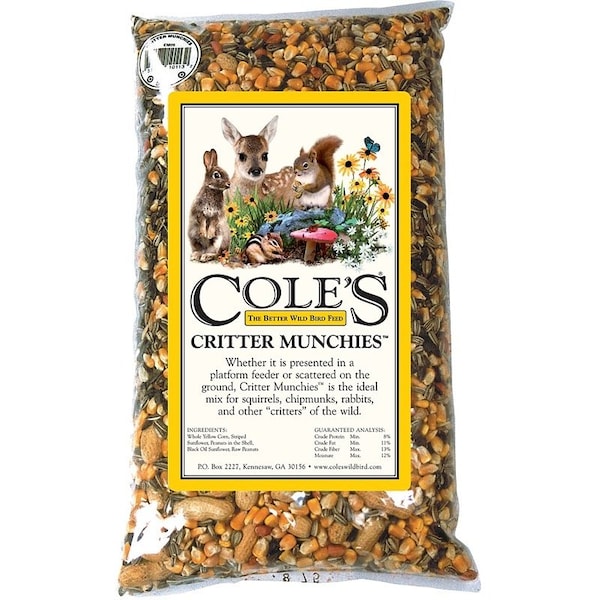 Coles Wild Bird Products Cole'S Critter Munchies, Blended Seed, 10 Lb Bag CM10 - main