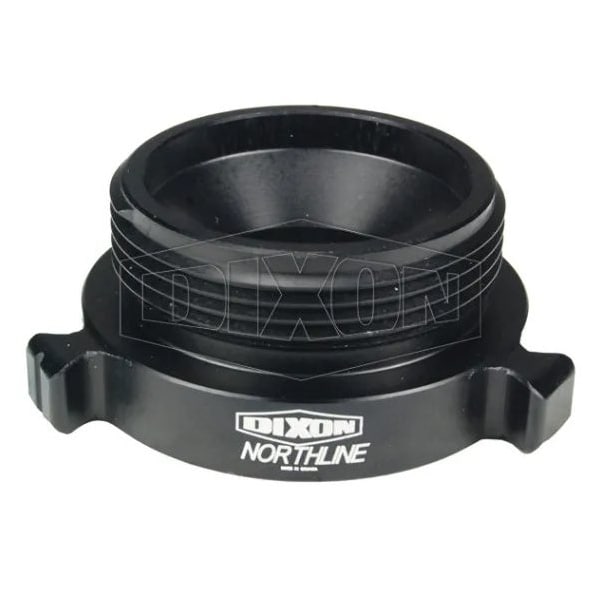 Dixon Style N37 Rocker Lug Hydrant Adapter, 5 in, Female NST NH x MNPT Connection, Aluminum, Hardcoat An N37-50F50T - main